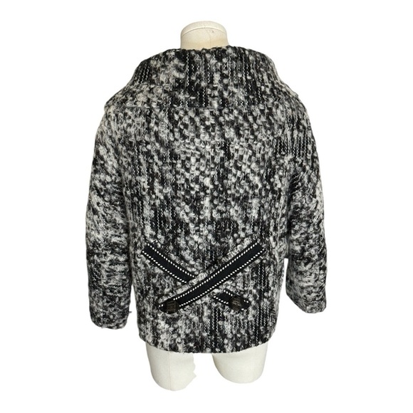 BYRON LARS beauty mark Alpaca Wool Blend Jacket Blazer Coat size 6 Business Work - Picture 2 of 11